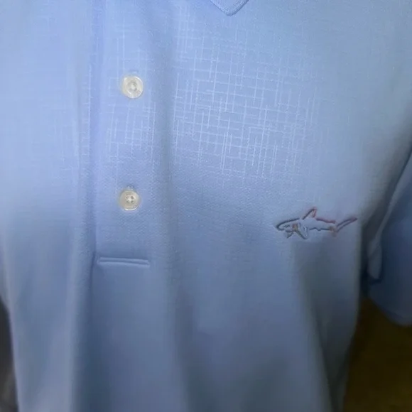Men’s used play dry size XL blue Greg Norman collection golf polo shirt - Picture 4 of 4